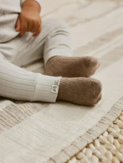 New Next Grey Big Smiles Baby Top and Leggings Set (0mths-2yrs) (0mths-2yrs)