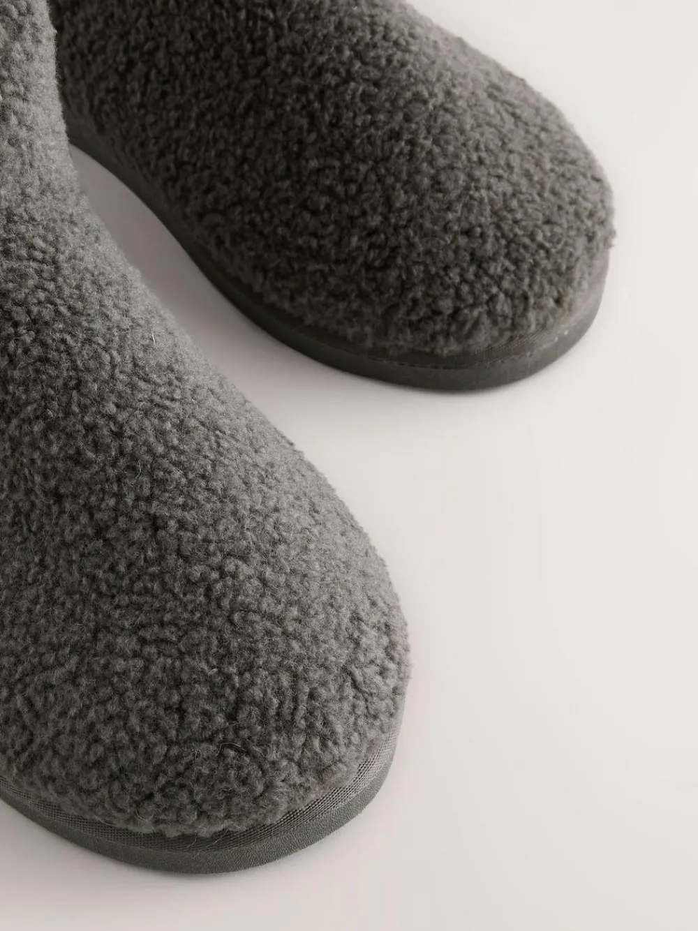 Best Next Borg Boot Slippers Grey