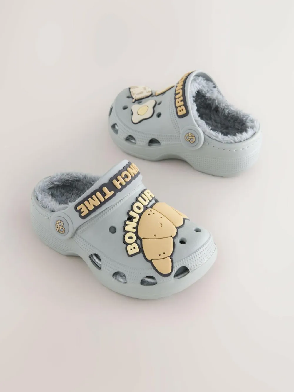 Best Next Slipper Clogs Grey Brunch