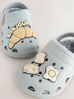 Best Next Slipper Clogs Grey Brunch