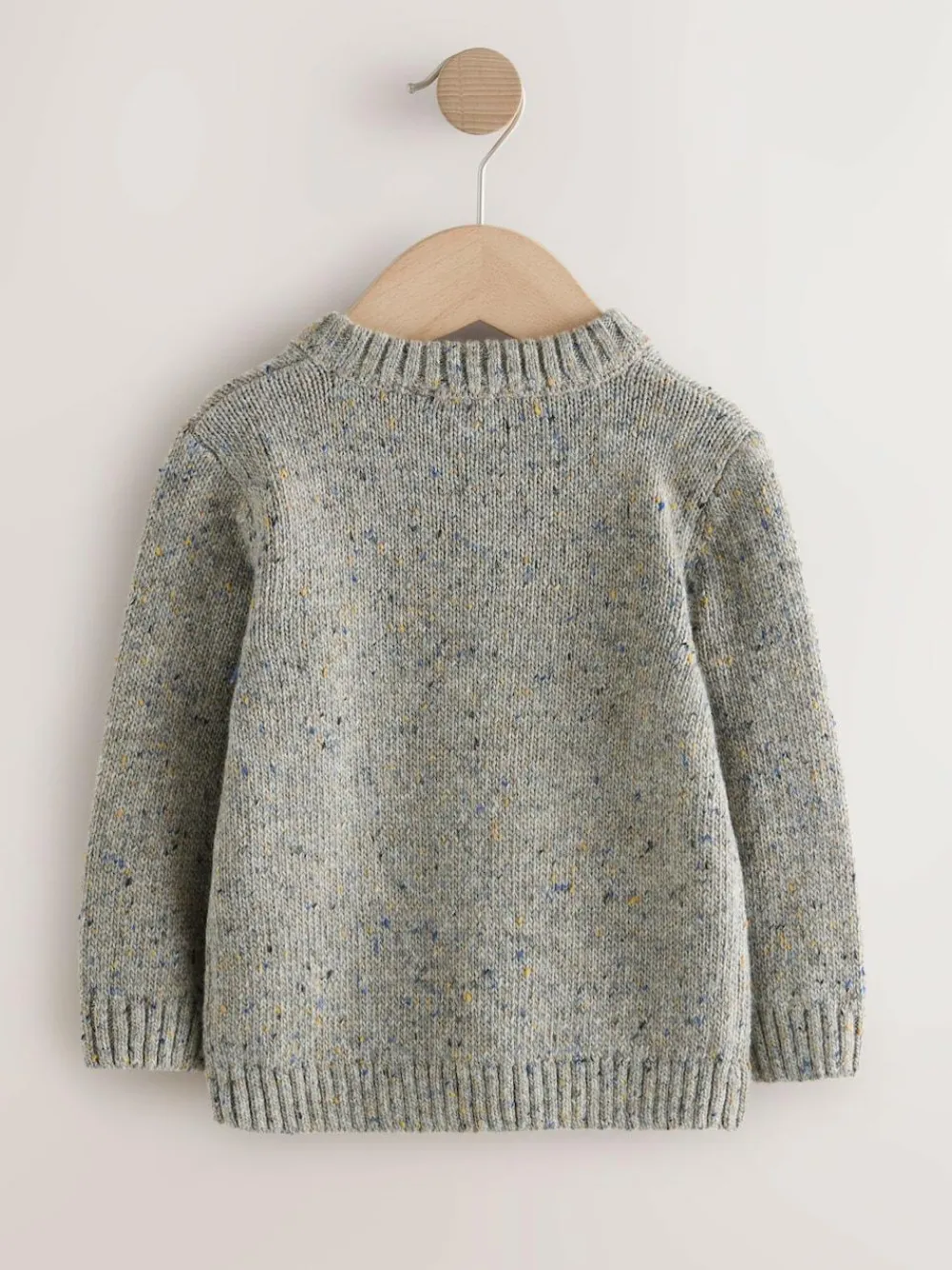 Next Grey Car Knitted Jumper (3mths-7yrs)^BOY Baby Winter Clothing|Cosy Club