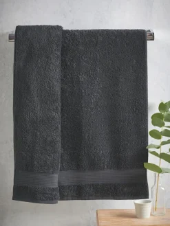 Next Grey Charcoal Egyptian Cotton Towel^ Towels & Bathmats