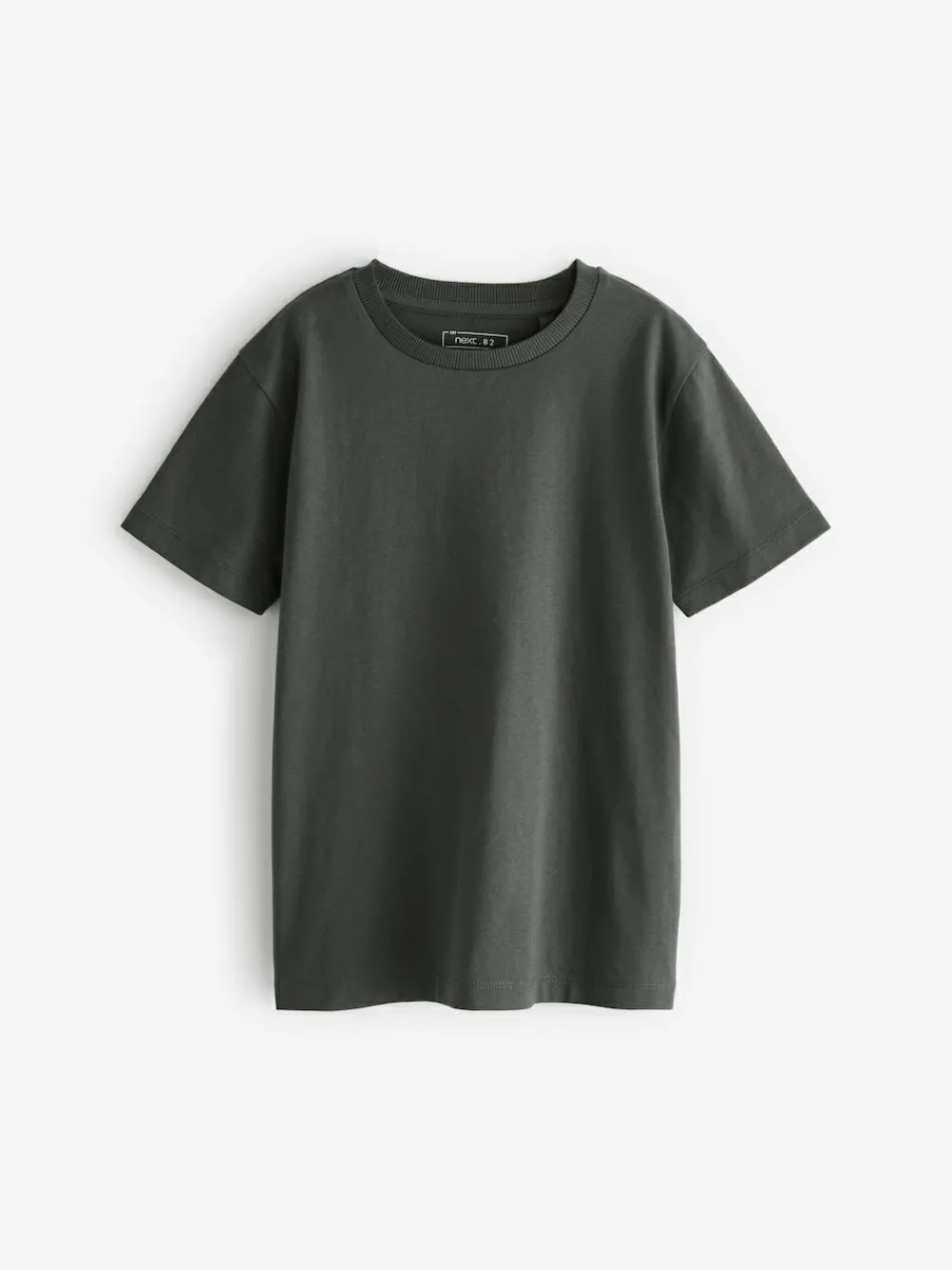 Next Grey Charcoal Regular Fit Short Sleeve T-Shirt (3-16yrs)^BOY T-Shirts