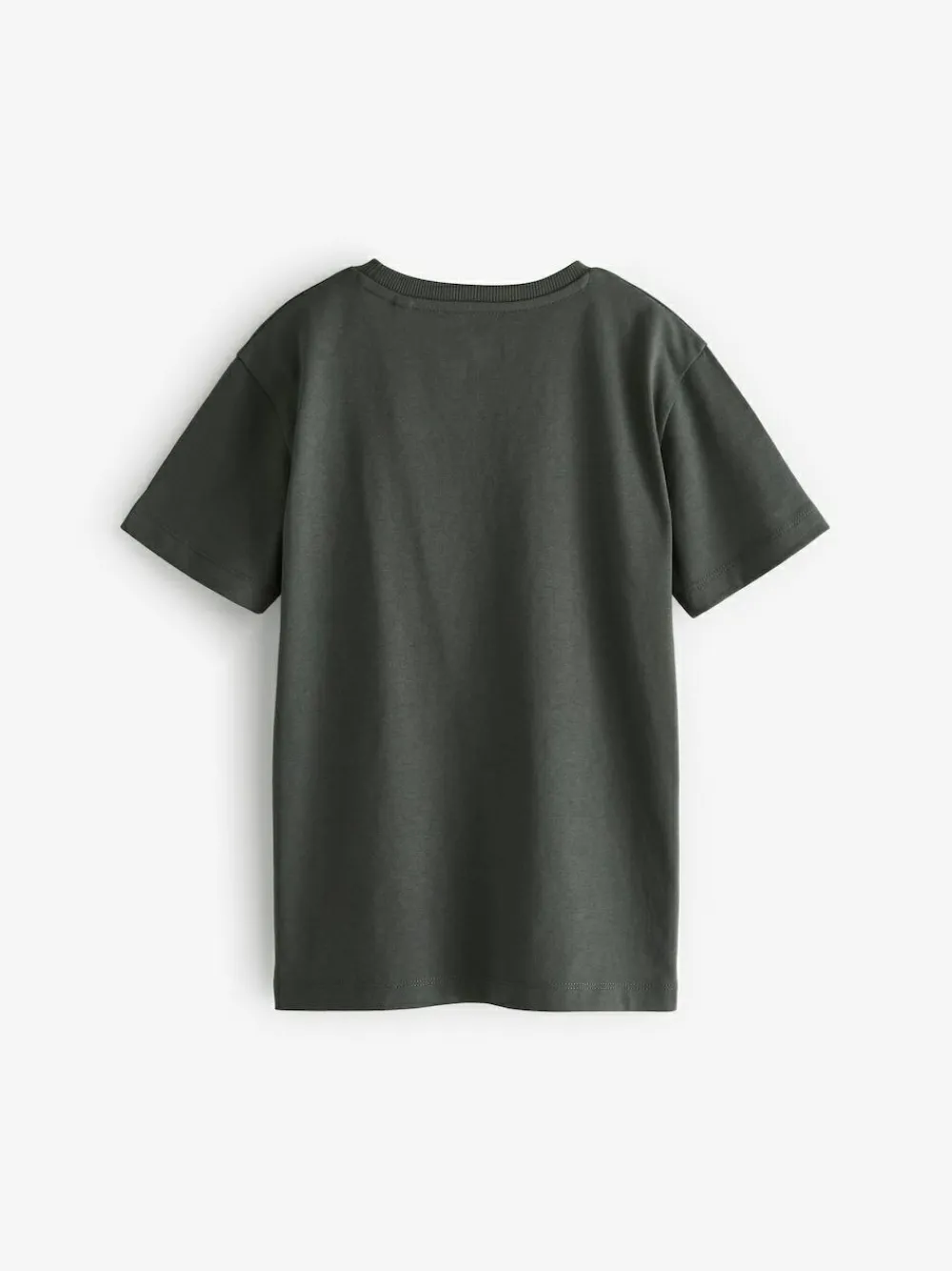 Next Grey Charcoal Regular Fit Short Sleeve T-Shirt (3-16yrs)^BOY T-Shirts