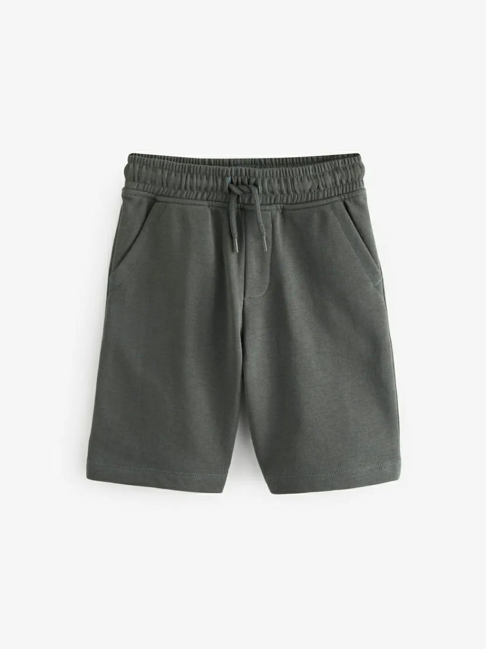 Next Grey Charcoal Regular Fit Basic Shorts (3-16yrs)^BOY Shorts