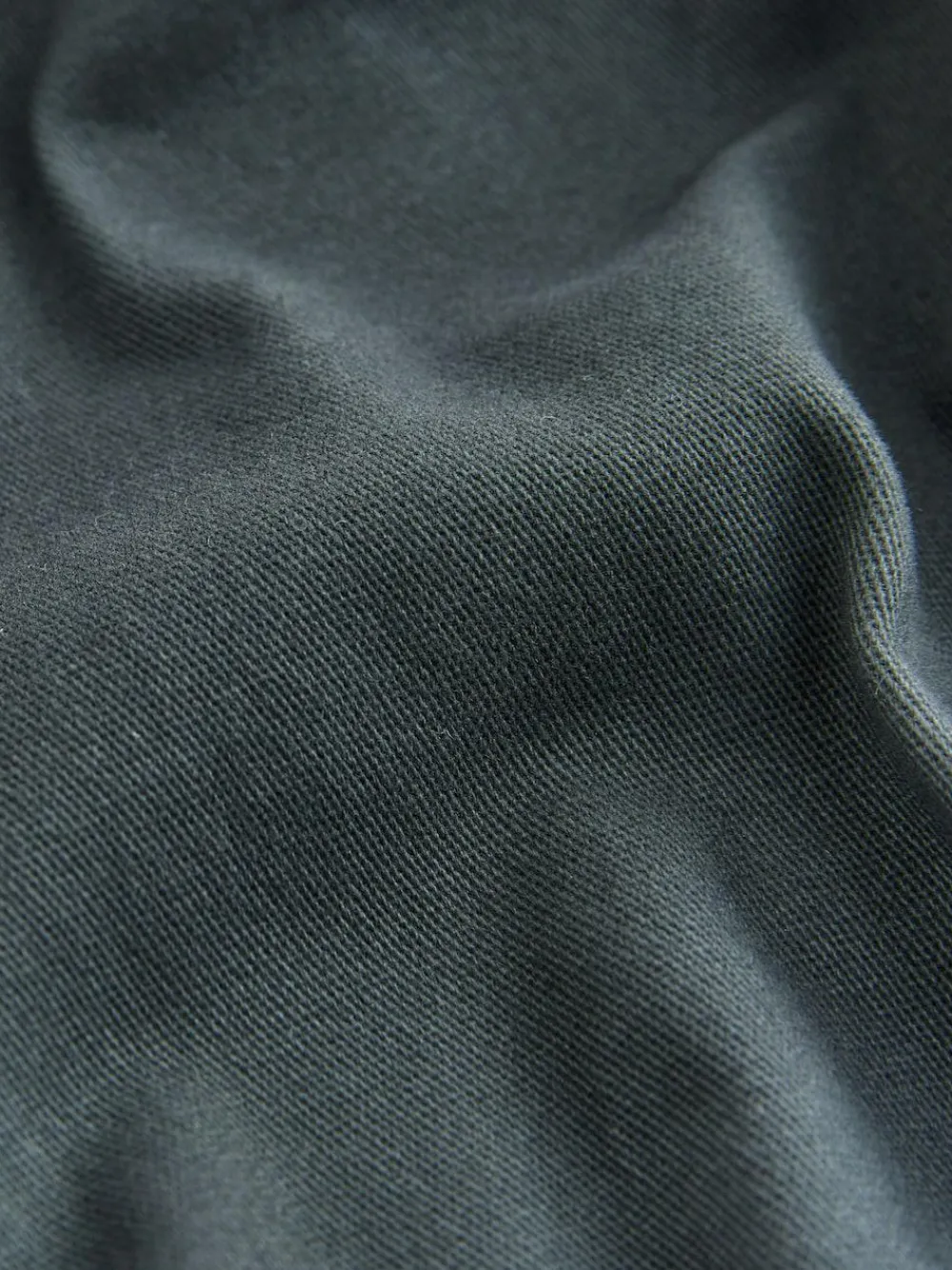 Next Regular Tapered Fit Cotton Stretch Cargo Trousers Grey Charcoal