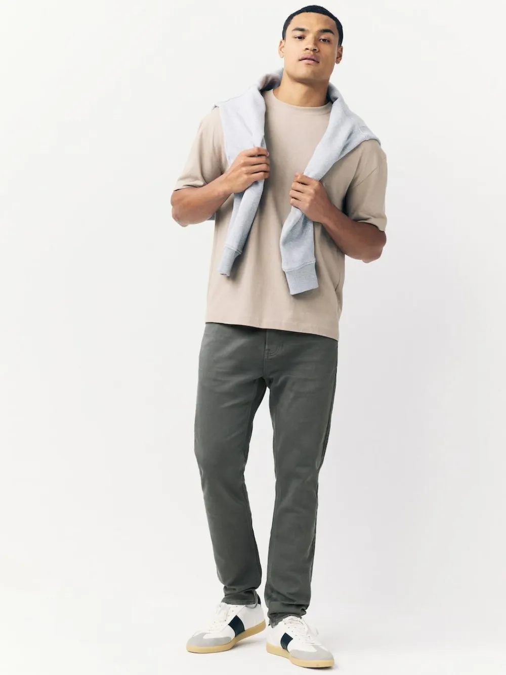 Next Grey Charcoal Skinny Fit Comfort Stretch Jeans^ Jeans|Jeans