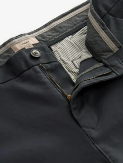 Best Next Grey Charcoal Slim Fit Stretch Chinos Trousers