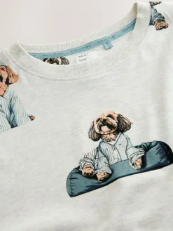 Next Grey Charlie The Cockapoo Cotton Nightie^Women All Night & Lounge