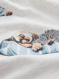 Clearance Next Grey Charlie The Cockapoo Long Sleeve Pyjamas
