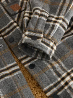 Next Lined Shacket (3-16yrs)^BOY Shirts