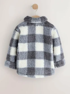 Next Borg Fleece Shacket (3mths-7yrs)^BOY Sweatshirts & Hoodies|Coats, Jackets & Pramsuits