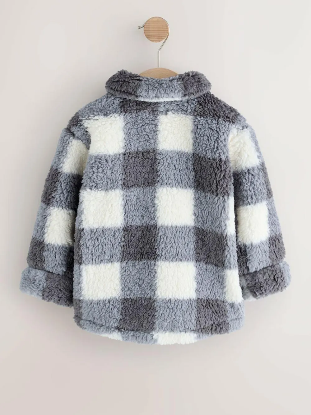 Next Borg Fleece Shacket (3mths-7yrs)^BOY Sweatshirts & Hoodies|Coats, Jackets & Pramsuits