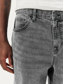 Next Grey Classic Stretch Relaxed Fit Jeans