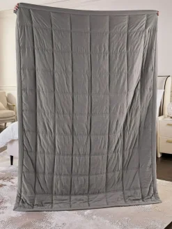 Best Next Grey Connie Quilted Bedspread
