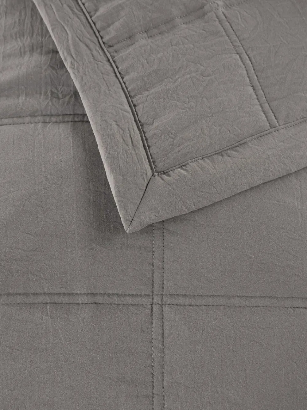 Best Next Grey Connie Quilted Bedspread