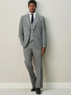 Next Contrast Fabric Detail Suit Waistcoat^ Vests