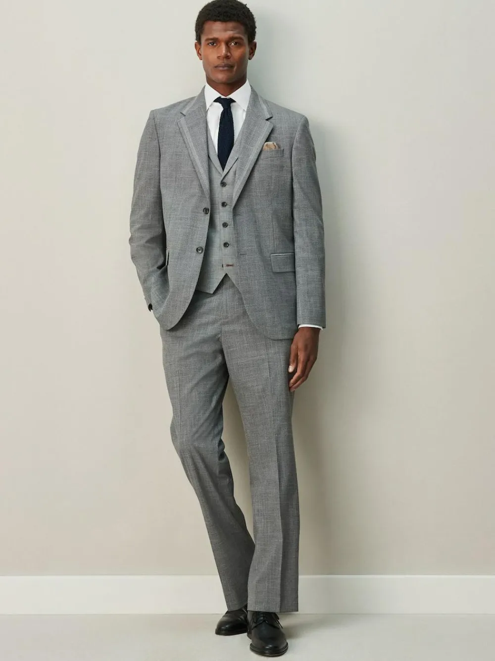 Next Contrast Fabric Detail Suit Waistcoat^ Vests