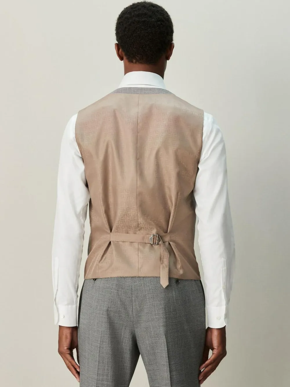 Next Contrast Fabric Detail Suit Waistcoat^ Vests