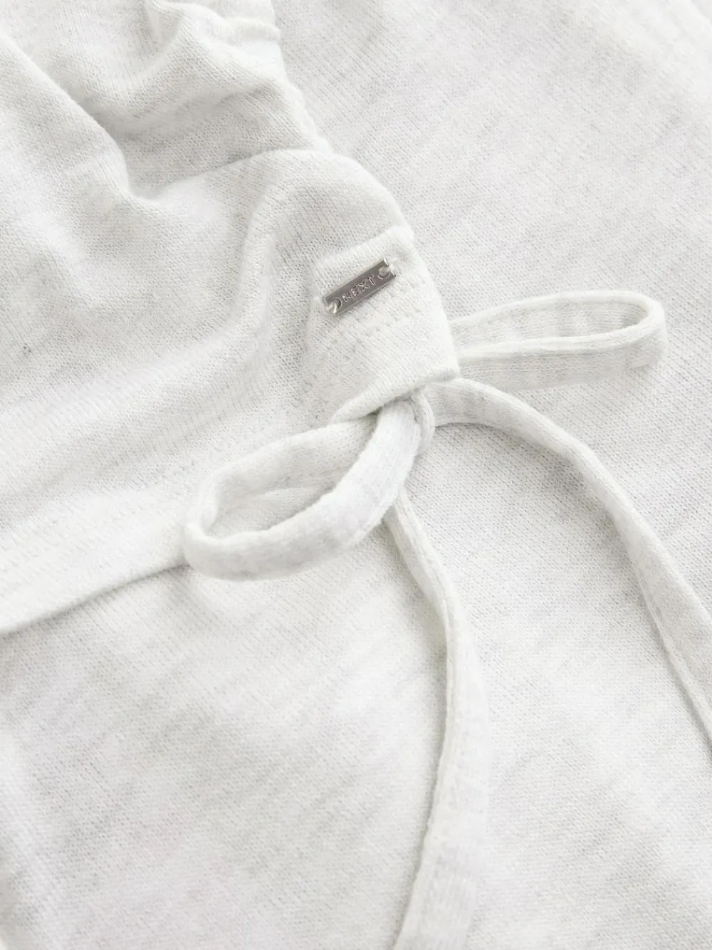 Next Cosy Short Sleeve Pyjamas Grey