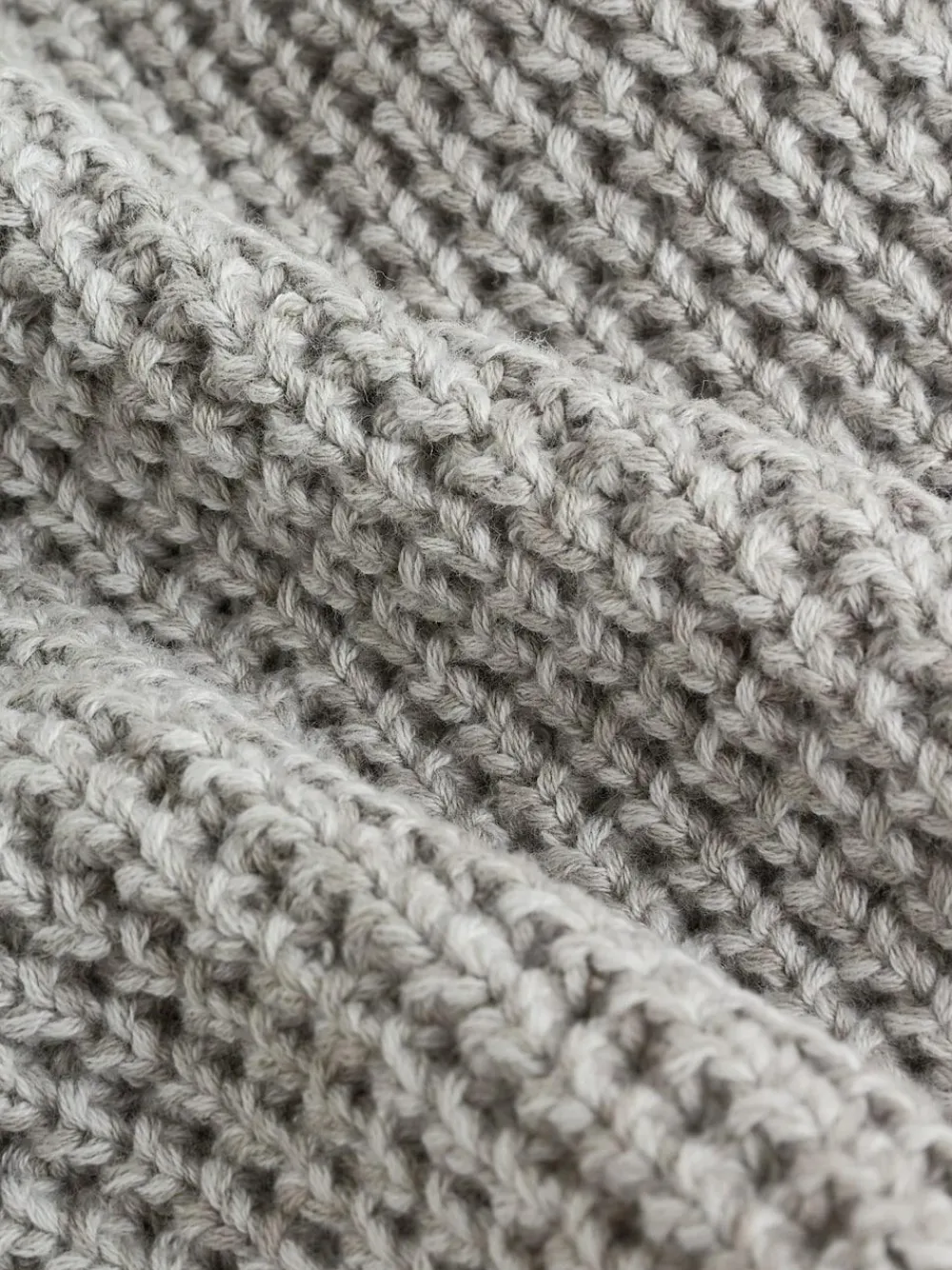 Next Baby Knitted Cardigan (0mths-3yrs) Grey Crochet Flowers