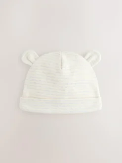 Best Next Grey Dinosaur Baby Beanie Hats 3 Pack (0-18mths)