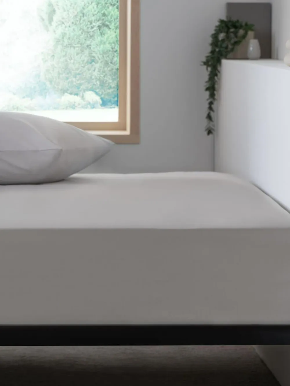 Online Next Easy Care Polycotton Deep Fitted Sheet Grey