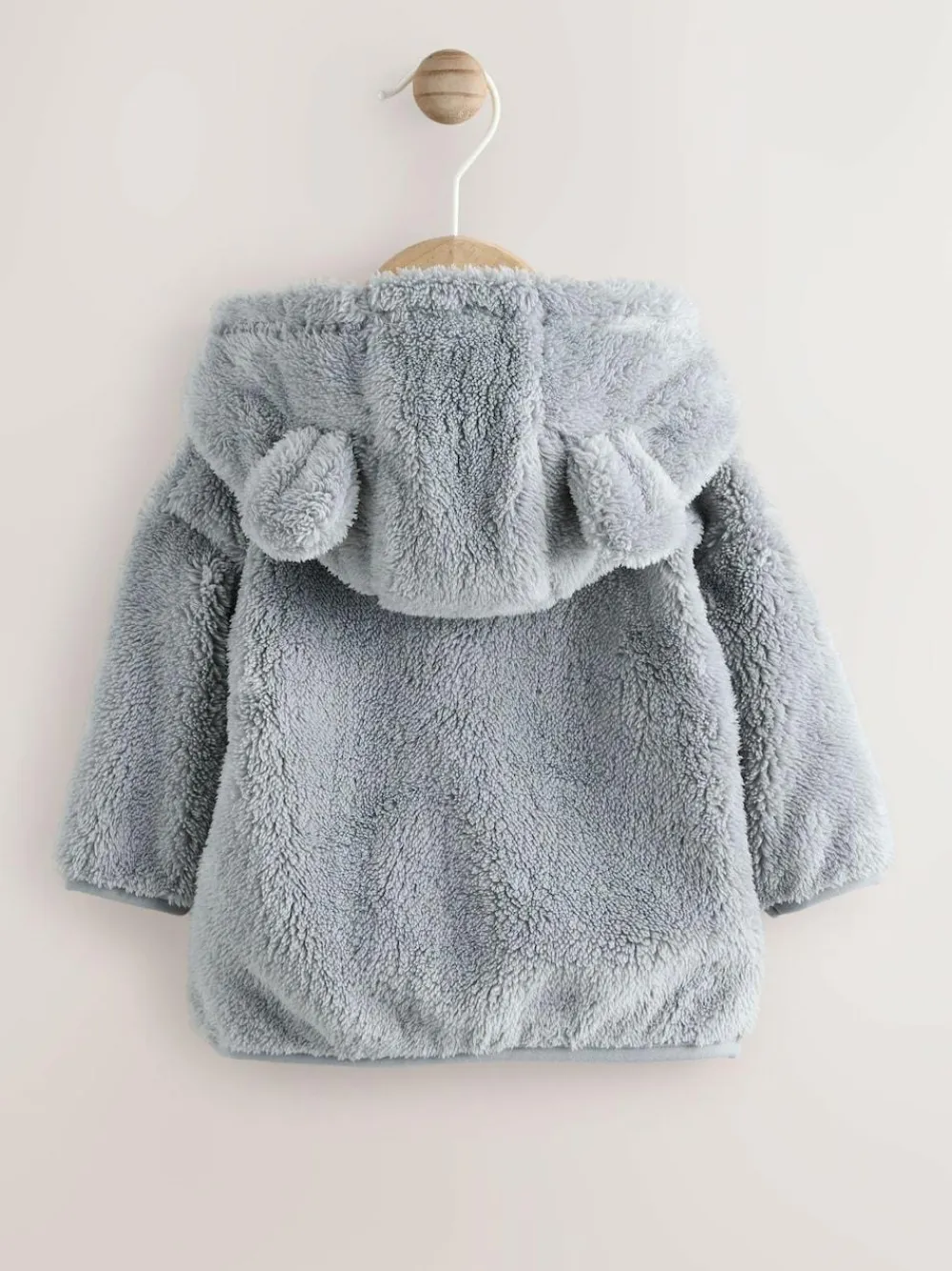 Next Fleece Baby Zip Jacket Grey