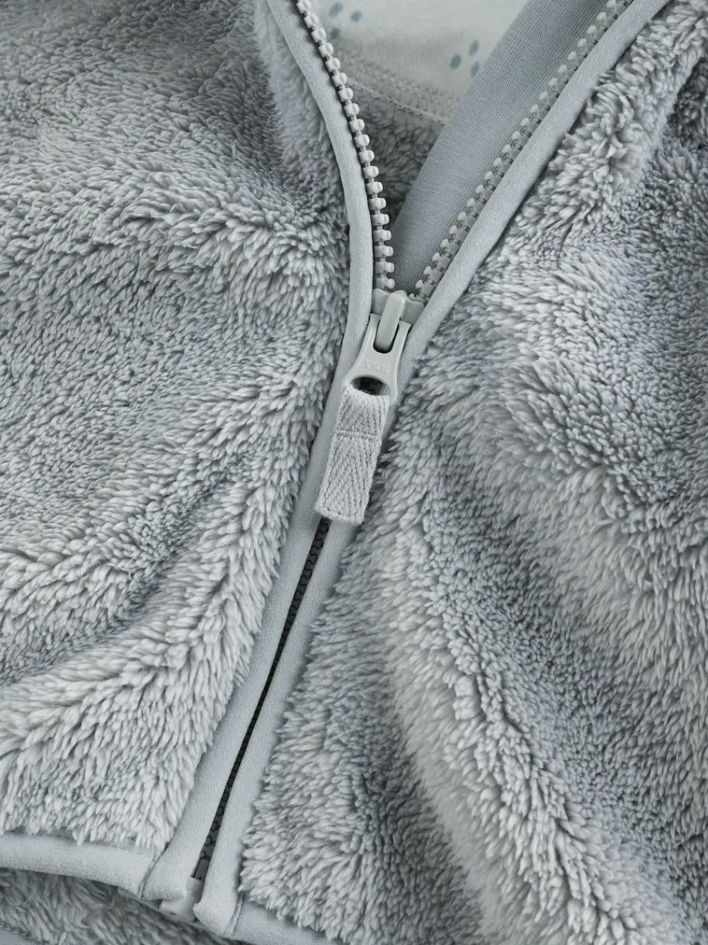 Next Fleece Baby Zip Jacket Grey