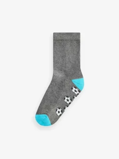 Sale Next Cotton Rich Cushioned Socks 7 Pack Grey Football