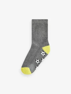 Sale Next Cotton Rich Cushioned Socks 7 Pack Grey Football