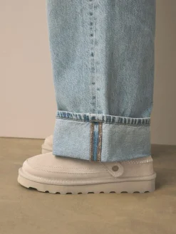 Next Forever Comfort® Chunky Sole Footbed Clogs^Women Flats