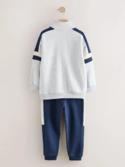 Next Funnel Zip Neck Sweatshirt and Joggers Set^BOY Sweatshirts & Hoodies|Sweat Pants