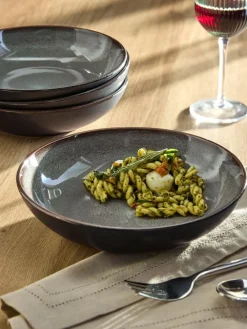 Clearance Next Grey Hampton Set of 4 Pasta Bowls