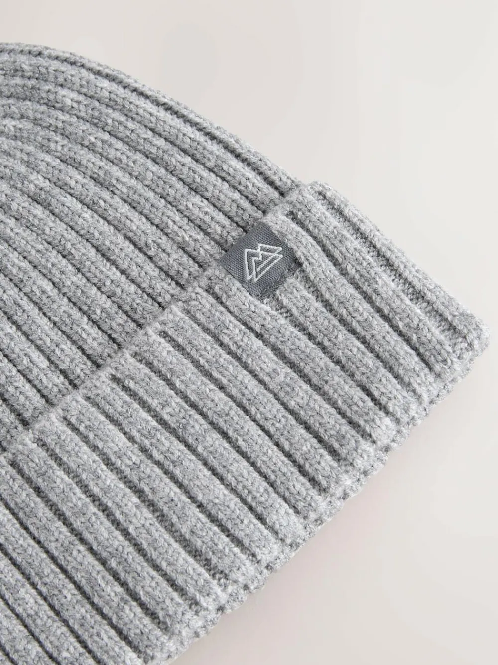 Next Grey Knitted Beanie Hat (1-16yrs)^BOY Hats