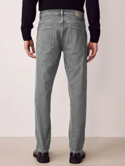 Discount Next Slim Fit Vintage Wash Denim Jeans Grey Light