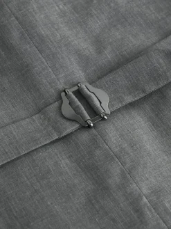 Next Linen Blend Texture Suit Waistcoat^ Vests