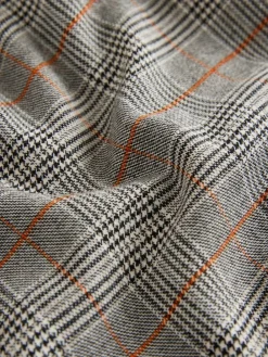 Next Grey Long Sleeve Check Zip Through Shirt (3mths-7yrs)^BOY Suits & Vest