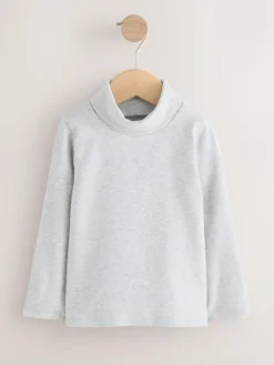 Next Grey Long Sleeve Roll Neck Top (3mths-7yrs)^ Cosy Club