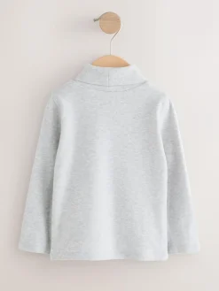 Next Grey Long Sleeve Roll Neck Top (3mths-7yrs)^ Cosy Club