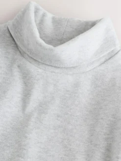 Next Grey Long Sleeve Roll Neck Top (3mths-7yrs)^ Cosy Club