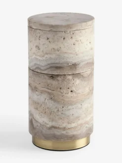 Next Grey Marble N. Premium Stacking Storage Jars