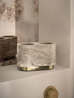 Best Next Grey Marble N. Premium Toothbrush Tidy