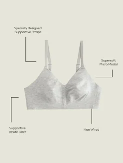 Next DD+ Non Pad Non Wire Ultimate Comfort Bra^Women Dd+ Range|Bras