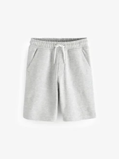 Next Grey Marl Regular Fit Basic Shorts (3-16yrs)^BOY Shorts