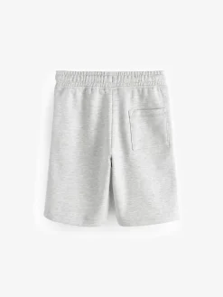 Next Grey Marl Regular Fit Basic Shorts (3-16yrs)^BOY Shorts