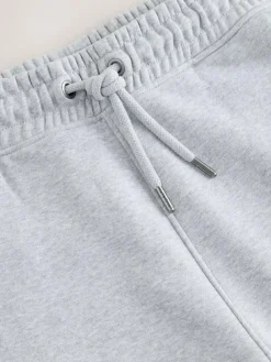 Hot Next Slim Fit Slim Fit Brushback Heavyweight Joggers Grey Marl
