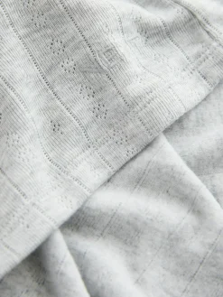 Sale Next Thermal Maximum Warmth Cosy Pointelle Vest Grey Marl