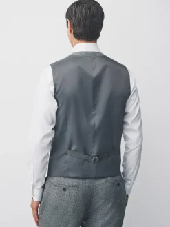 Next Merino Wool Blend Suit Waistcoat^ Vests