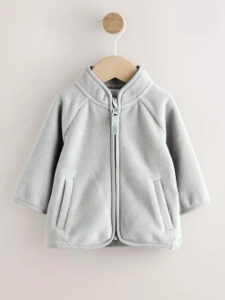 Next Micro Fleece Baby Zip Jacket (0mths-2yrs)^BOY Baby Winter Clothing|Coats, Jackets & Pramsuits